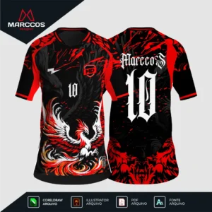 Arte Camisa Interclasse Fênix