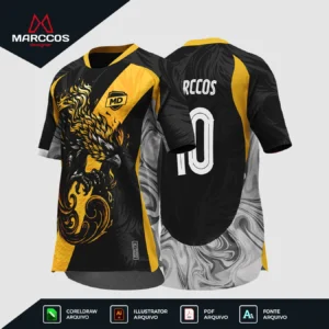 Arte Camisa Interclasse Fênix