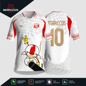 Arte Camisa Interclasse Kick Buttowski