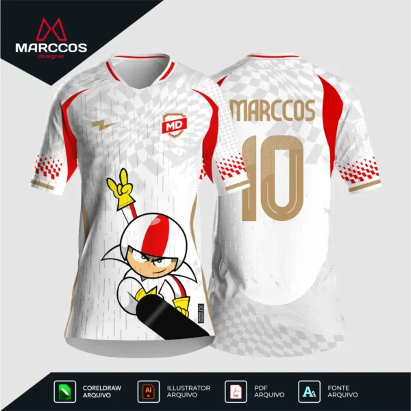 Arte Camisa Interclasse Kick Buttowski
