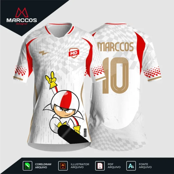 Arte Camisa Interclasse Kick Buttowski