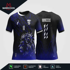 Arte Camisa Interclasse Leão