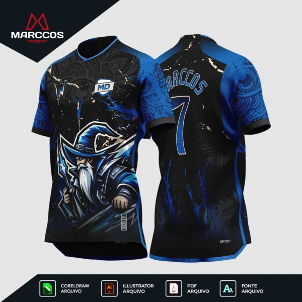 Arte Camisa Interclasse Mago