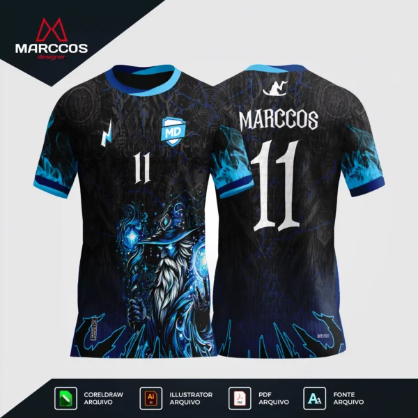 Arte Camisa Interclasse Mago