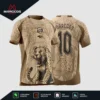 Arte Camisa Interclasse Onça