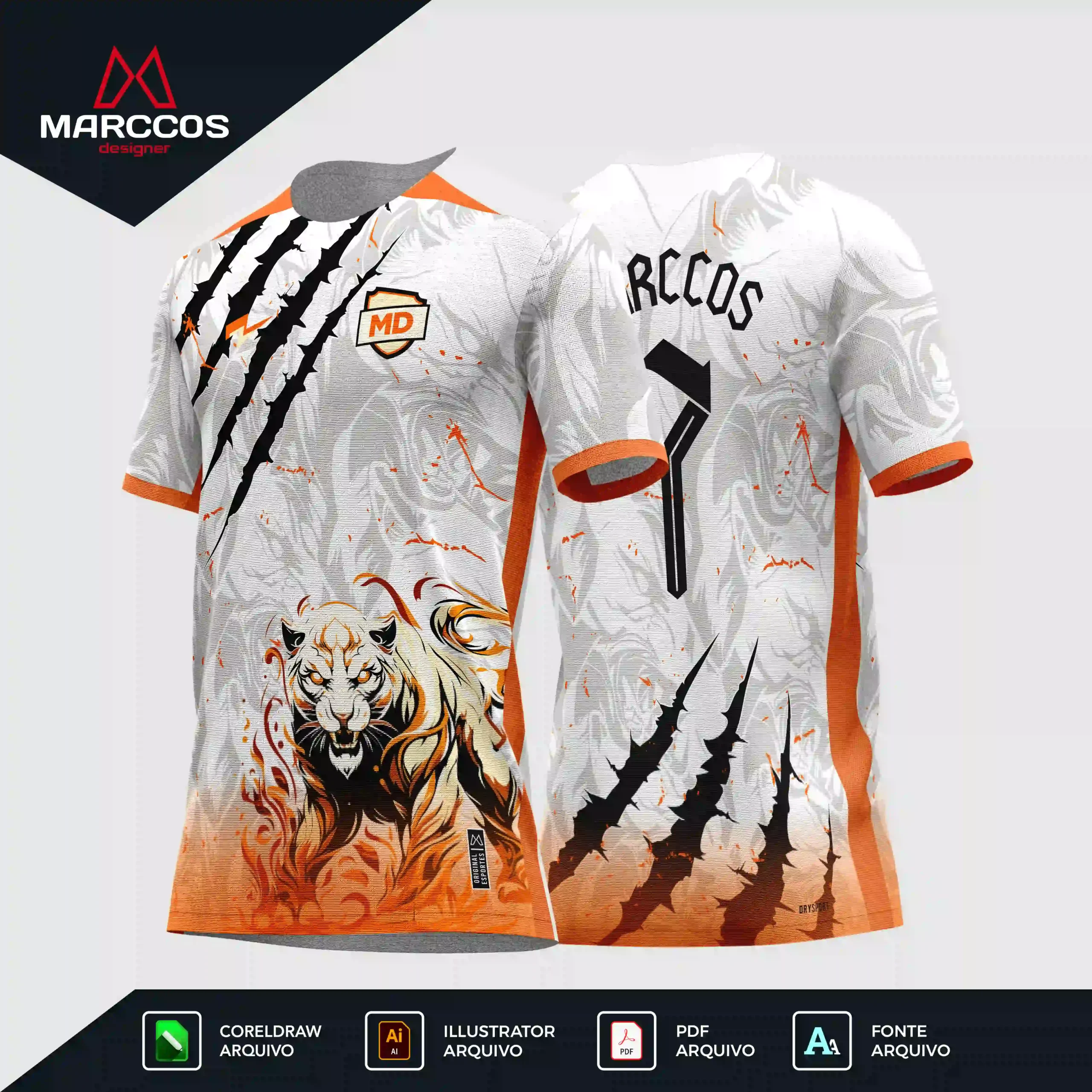 Arte Camisa Interclasse Pantera