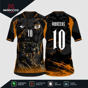 Arte Camisa Interclasse Pantera