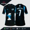 Arte Camisa Interclasse Smurfs