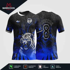 Arte Camisa Interclasse Tigre