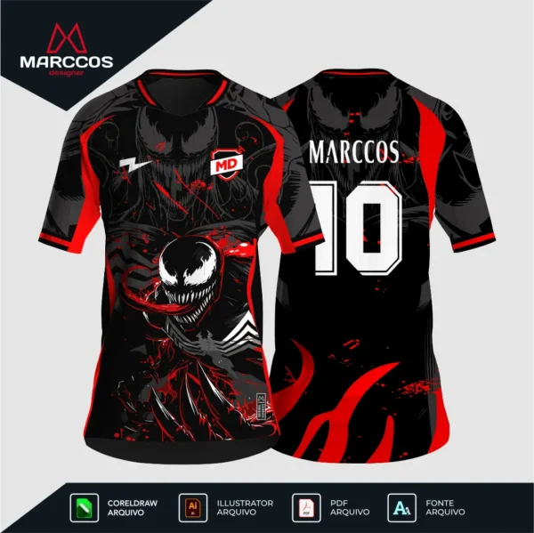 Arte Camisa Interclasse Venom