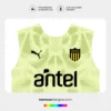 Arte Vetor Camisa Peñarol Goleiro 2025.2026 Arte Vetor Camisa Peñarol Goleiro 2025.2026