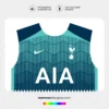Arte Vetor Camisa Tottenham Sylabous