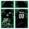 Arte Camisa Interclasse Pantera Negra
