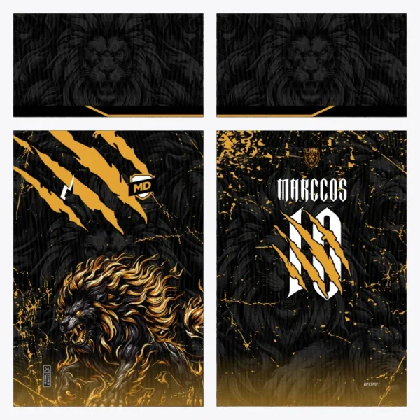 Arte Camisa Interclasse Leão