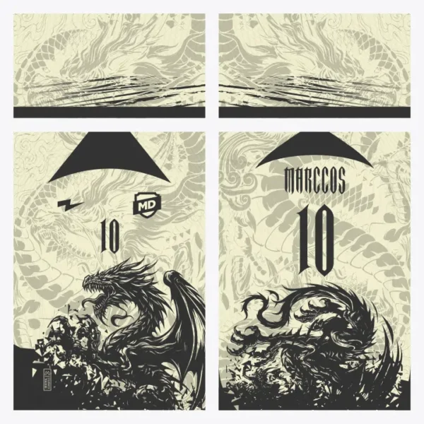 Arte Camisa Interclasse Dragão