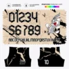 Arte Camisa Interclasse Pernalonga