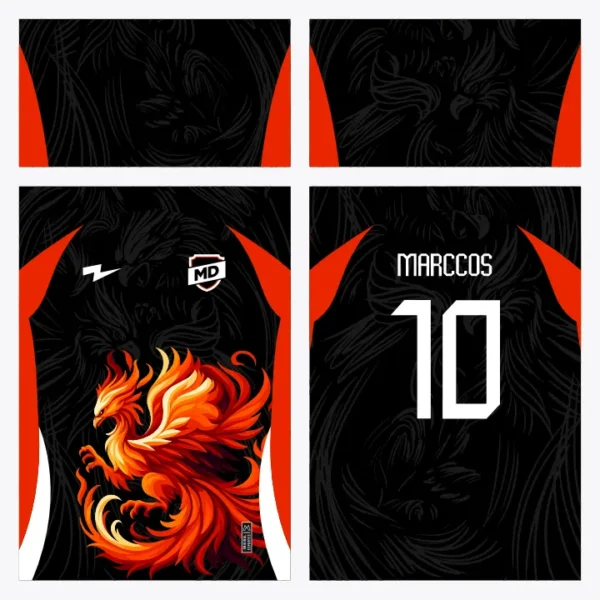 Arte Camisa Interclasse Fênix
