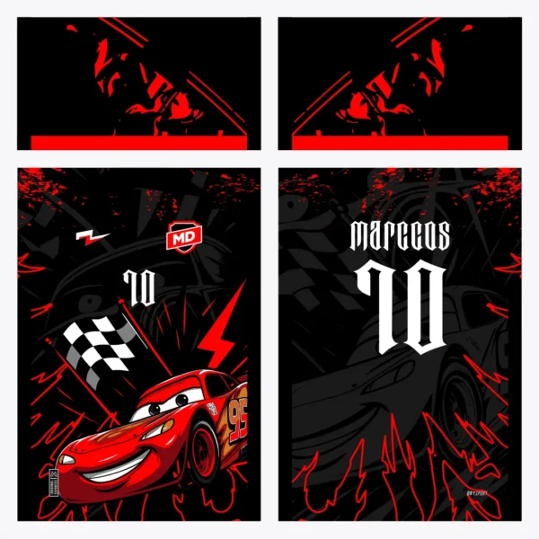 Arte Camisa Interclasse Relâmpago McQueen