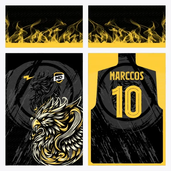 Arte Camisa Interclasse Fênix