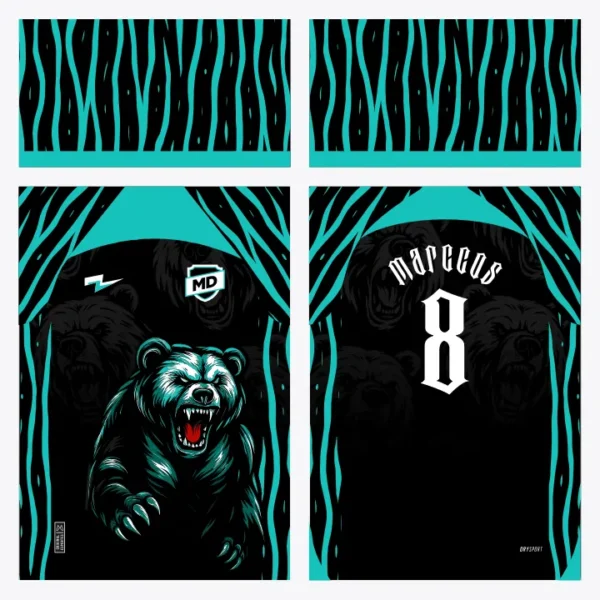 Arte Camisa Interclasse Urso