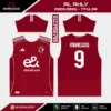 Arte Vetor Camisa Al-Ahly Titular 2025.2026
