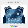 Arte Vetor Camisa Al-Nassr Reserva 2025.2026