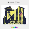 Arte Vetor Camisa Atlético de Madrid Pré-Jogo 2025.2026