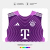 Arte Vetor Camisa Bayern de Munique Goleiro 2025.2026