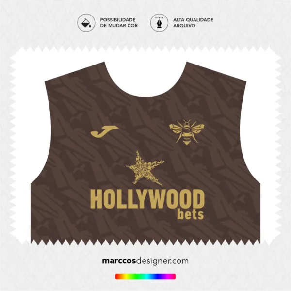 Arte Vetor Camisa Brentford Reserva 2025.2026
