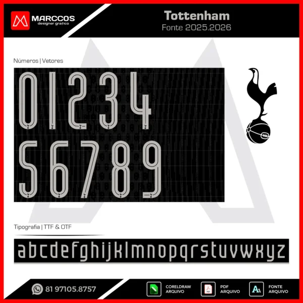 Fonte Tottenham 2025.2026