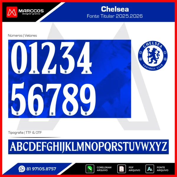 Fonte Chelsea 2025.2026