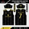Arte Vetor Terceira Camisa Manchester United 2025.2026