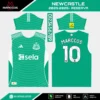Arte Vetor Camisa Newcastle Reserva 2025.2026