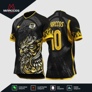 Arte Camisa Interclasse Fênix