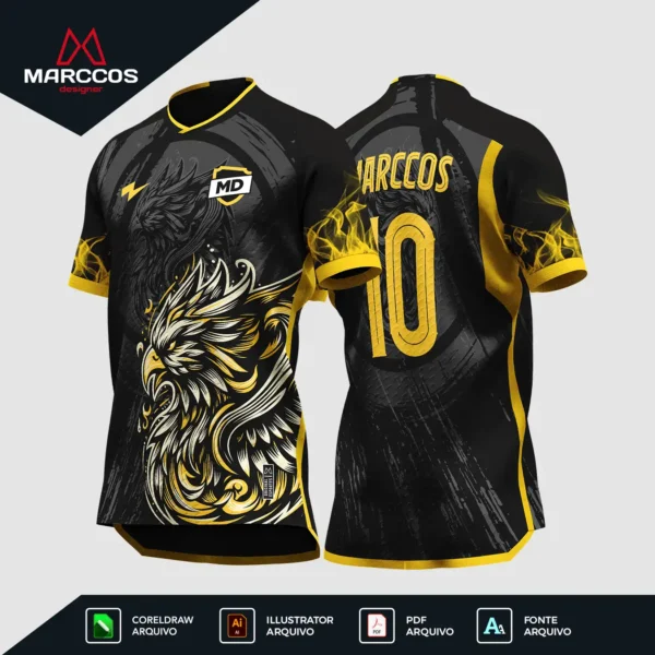 Arte Camisa Interclasse Fênix
