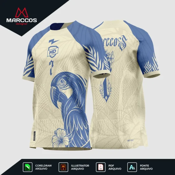 Arte Camisa Interclasse Arara