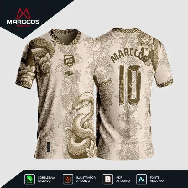 Arte Camisa Interclasse Cobra