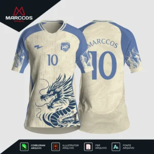 Arte Camisa Interclasse Dragão