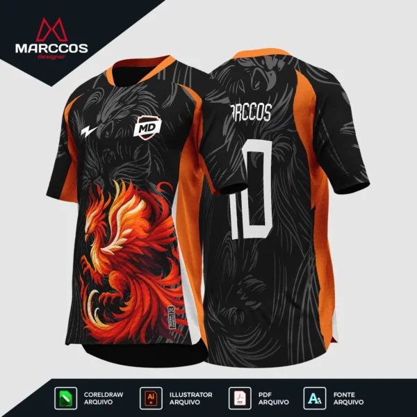 Arte Camisa Interclasse Fênix