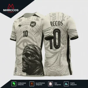 Arte Camisa Interclasse Múmia