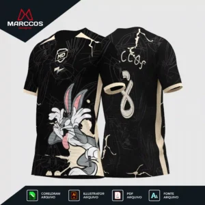 Arte Camisa Interclasse Pernalonga