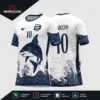 Arte Camisa Interclasse Tubarão