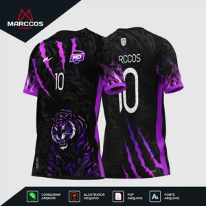 Arte Camisa Interclasse Tigre