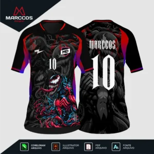 Arte Camisa Interclasse Venom