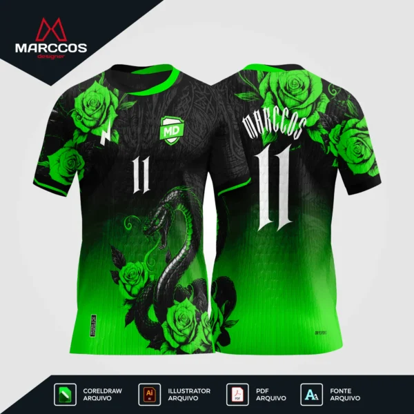 Arte Camisa Interclasse Fênix