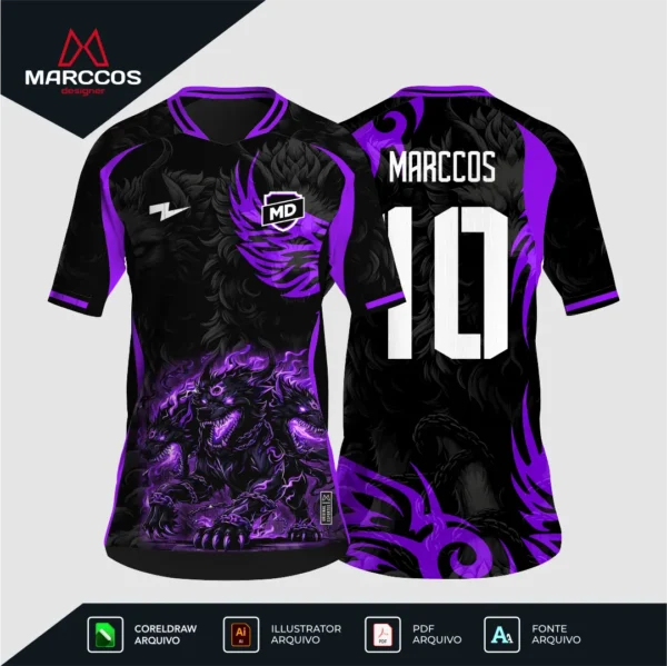 Arte Camisa Interclasse Cerberus