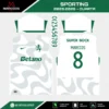 Arte Vetor Terceira Camisa Sporting 2025.2026