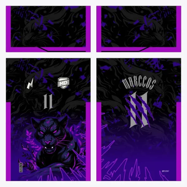 Arte Camisa Interclasse Pantera