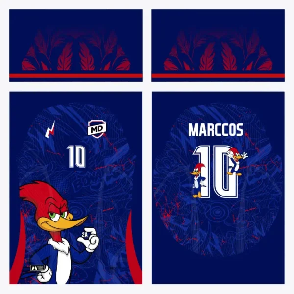Arte Camisa Interclasse Pica Pau