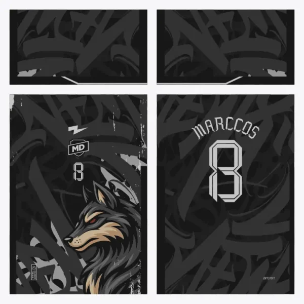 Arte Camisa Interclasse Raposa